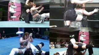 Ladies slam bodies and one even tries to ruin opponent's face - CAD-011 - Full version ( - AVI Format)