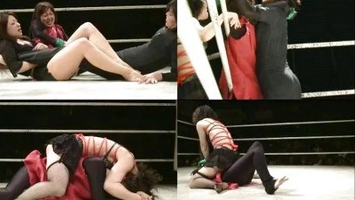 Various ladies got up in the ring to fight one another - CAD-007 - Part 3 ( - AVI Format)