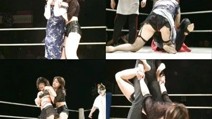 Various ladies got up in the ring to fight one another - CAD-007 - Part 2 ( - AVI Format)