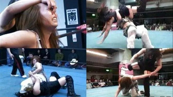 Ladies slam bodies and one even tries to ruin opponent's face - CAD-011 - Part 2 (Faster Download - )