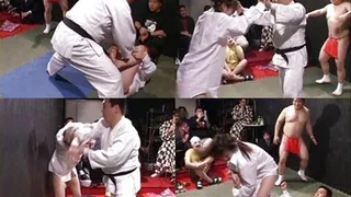 Black belter tries to defeat a novice lady - CFLD-020 - Full version ( - AVI Format)