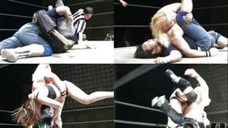 It's a close fight between men versus ladies in tag team match - CPD-009 - Part 4 (Faster Download - )