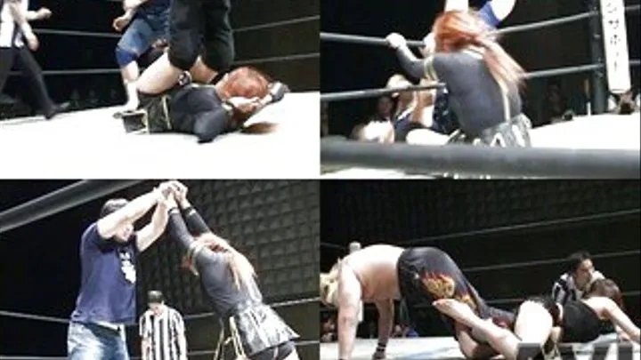 It's a close fight between men versus ladies in tag team match - CPD-009 - Part 2 (Faster Download - )