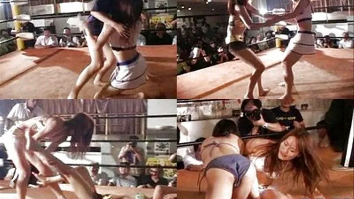 Squeezing tits is her tactic to defeat her opponent - CFLD-017 - Full version ( - AVI Format)