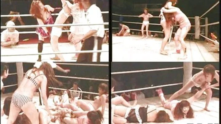 It's Royal Rumble! Ladies Wrestle and So Are Men! - ASC-006 - Full version ( - AVI Format)