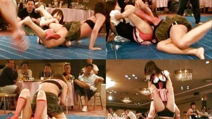 Ladies Are Wild As They Fight In Front Of An Audience - CFLD-047 - Part 2 ( - AVI Format)