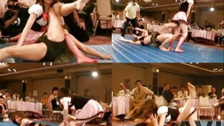 Ladies Are Wild As They Fight In Front Of An Audience - CFLD-047 - Part 1 (Faster Download - )