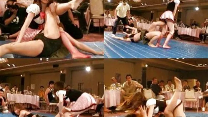 Ladies Are Wild As They Fight In Front Of An Audience - CFLD-047 - Part 1 ( - AVI Format)