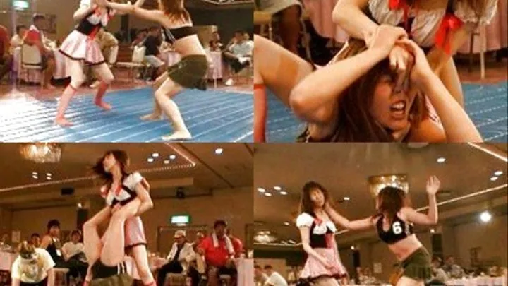 Ladies Are Wild As They Fight In Front Of An Audience - CFLD-047 - Full version ( - AVI Format)