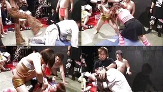 Ladies Fight And Man Joins In For Some Wildness - CFLD-081 - Part 1 ( - AVI Format)