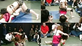 Two Ladies Fight Wildly - CFLD-103 - Part 1 ( - AVI Format)