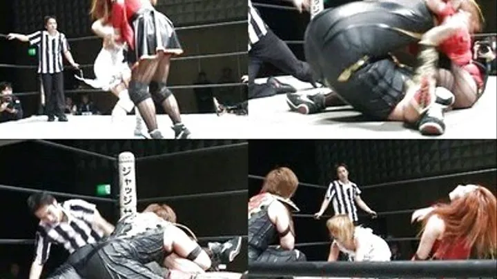 Petite Lady Defeated by Chubby Opponent - CFLD-143 - Part 3 ( - AVI Format)