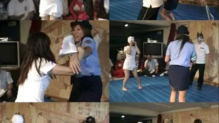 Policewoman Versus the Nurse - DSC-006 - Part 1 (Faster Download)