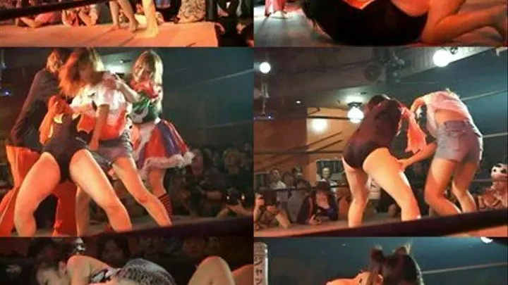 Female Fighters In A Wild Wrestling Match - CFLD-003 - Part 1