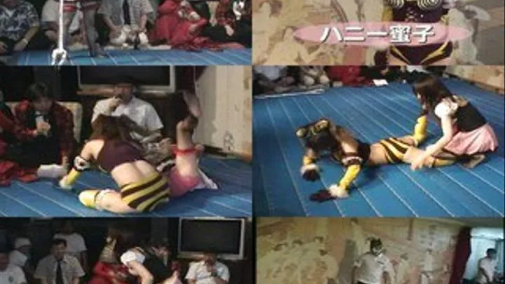 Ms. Bee Stings Female Opponent! - DSC-006 - Part 1 (Faster Download - )