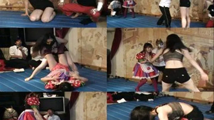 Fun But Brutal Wrestling FemFighters - DSC-006 - Part 1 (Faster Download - )