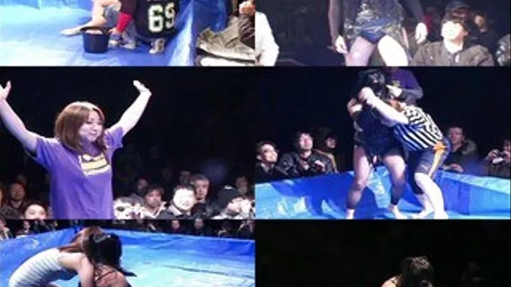 Brutal Female Fighting On A Cold, Slippery Stage - CPD-066 - Part 1 (Faster Download - )