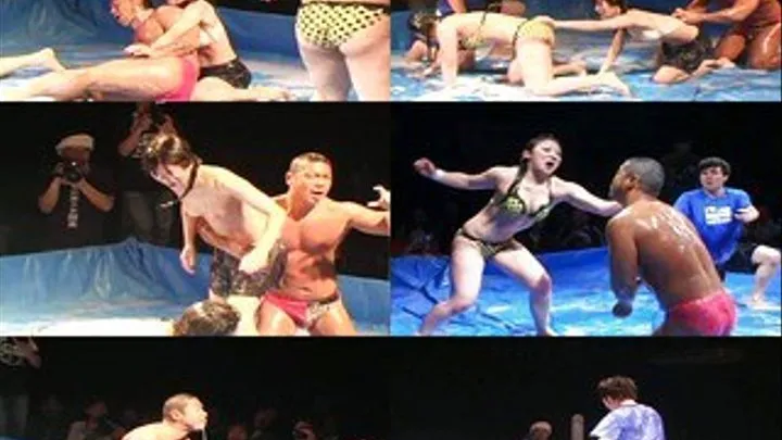 Tag Team Match On Slippery Stage - CPD-068 - Part 4 (Faster Download - )