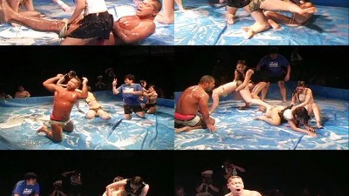 Tag Team Match On Slippery Stage - CPD-068 - Part 3 ( - AVI Format)