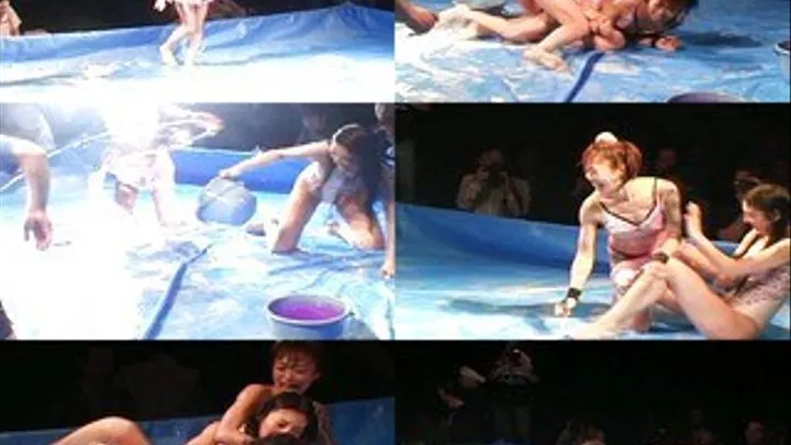 Tag Team Match On Slippery Stage - CPD-068 - Part 1 (Faster Download - )