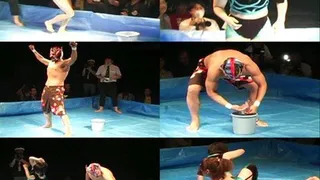 Female Wrestlers Close Match in Slippery Ring - CPD-068 - Part 1 ( - AVI Format)