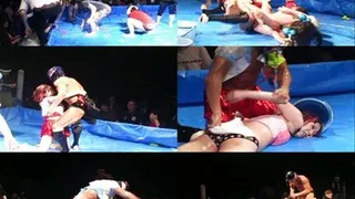 Two Femfighters Fail To Beat One Wrestler - CPD-068 - Full version ( - AVI Format)