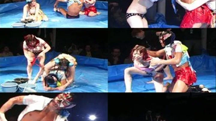 Two Femfighters Fail To Beat One Wrestler - CPD-068 - Part 3 (Faster Download - )