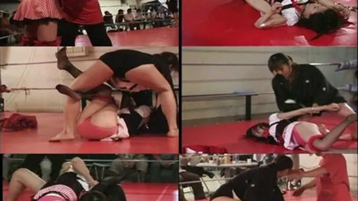 Wrestling Match Revealed More Of Femfighters' Hotness - CFLD-035 - Part 1 ( - AVI Format)