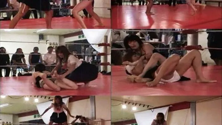 Schoolgirl In Her First Wrestling Match - CFLD-035 - Part 1 ( - AVI Format)