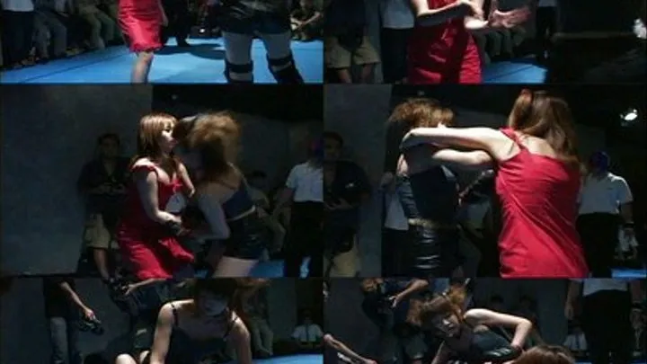 Wild Femfighters Become Even Wilder In A Match - CFLD-033 - Full version ( - AVI Format)