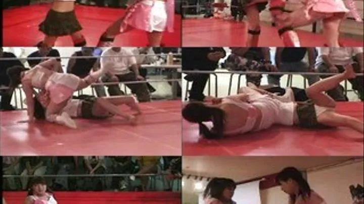 Young Femfighters' Sparring Ends Up In Wrestling - CFLD-036 - Part 2 (Faster Download - )