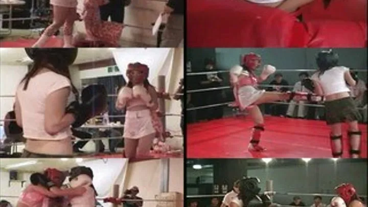 Young Femfighters' Sparring Ends Up In Wrestling - CFLD-036 - Part 1 (Faster Download - )