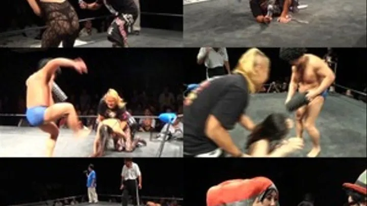 Brutal Woman Versus Man Wrestling! - Part 2 (Faster Download)