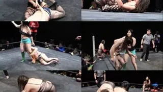 Female Stripping and Tag Team Fighting! - Part 2 (Faster Download)