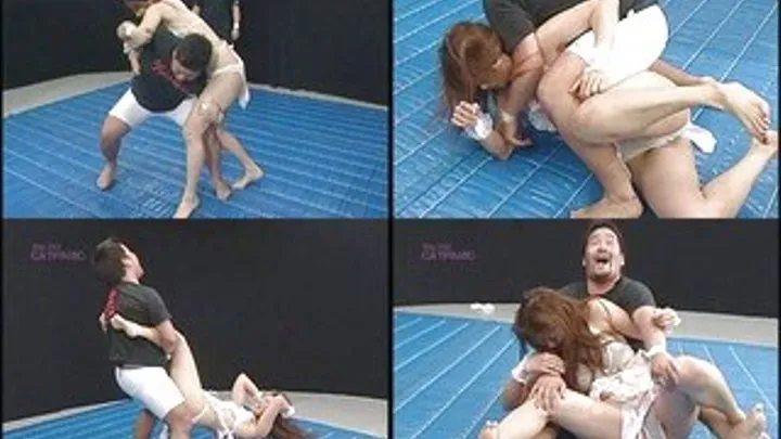 Lady In Bikini Got Body Slammed By Man - CAD-008