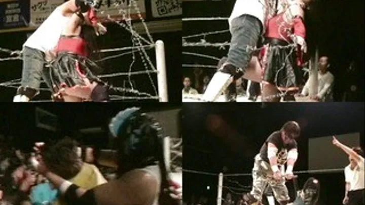 Barbed Wire Surround The Ring For A Fight - CFLD-002