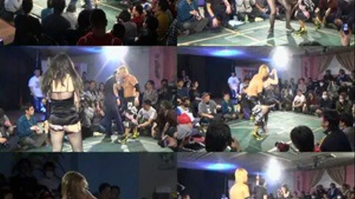 Man Wrestles Hot Chicks! Part 1 - CPD-106 (Faster Download)