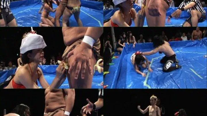 Women Suck Cocks in Erotic Wrestling Fight! Part 2 - CPD-098