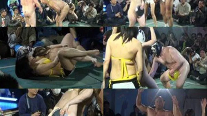 Pro Wrestling Masked Couple Gets Dominated by Volunteers From the Audience! - Part 2 - CPD-105 (Faster Download)