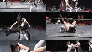 Two Female Audience Get on the Ring and Fight! - Part 1 - CPD-103 (Faster Download)