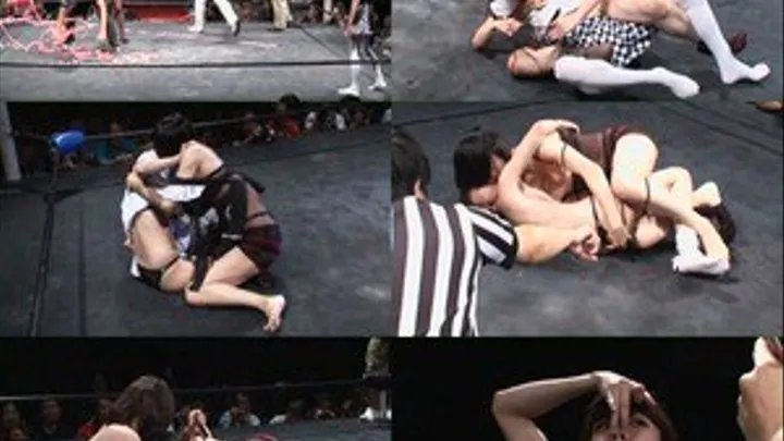 Two Female Audience Get on the Ring and Fight! - Full version - CPD-103 (Faster Download)