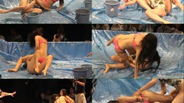 Wet and Wild Bikini Fighting! - Part 1 - CPD-108 (Faster Download)