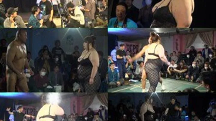 Buff Man Wrestles Fat Woman! - Part 1 - CPD-106 (Faster Download)