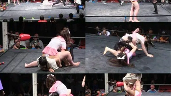 Wrestling Match Becomes Catfight! - Part 1 - CPD-103