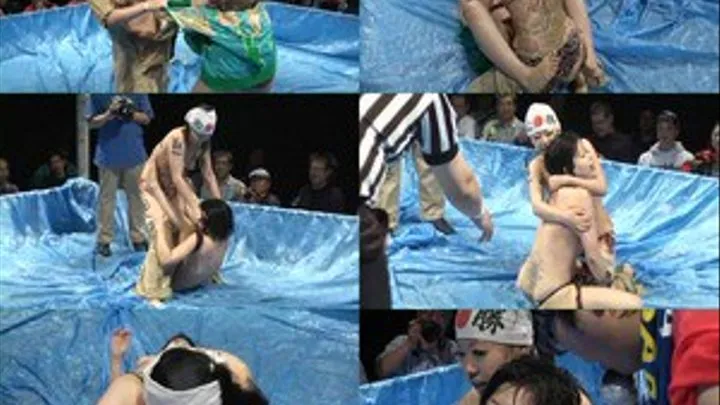 Wet Ladies Ripping Each Other's Clothes in the Ring! - Full version - CPD-107 (Faster Download)