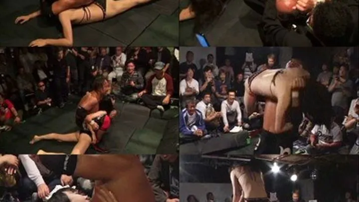 Male Wrestler Tackles Bikini Babe! Part 2 - CPD-095