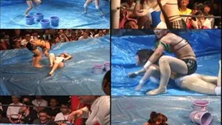 No Gray Area in Slippery Wrestling Match! - Part 1 (Faster Download)