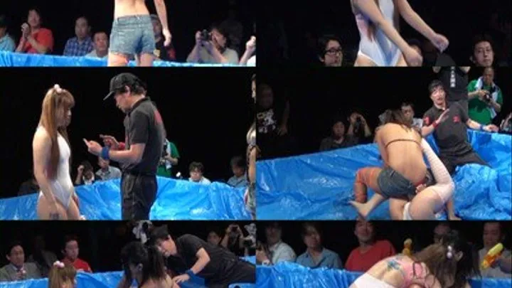 Wet and Naked Wrestling! - Part 1