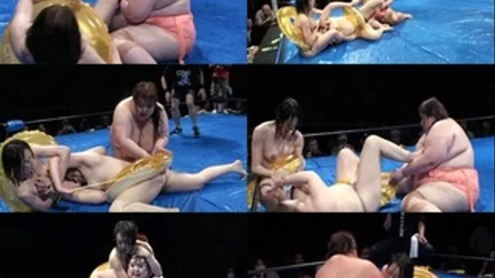 Super BBW Sakura in the Swimming Pool Ring - Part 3 (Faster Download)