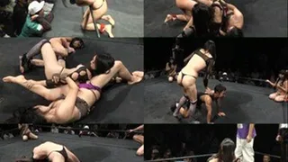 Mixed Championship Fighting Ends with Women Ripping Each Other's Clothes! - Part 4 - CPD-111 (Faster Download)